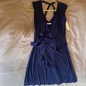 Navy blue Tart wrap dress
